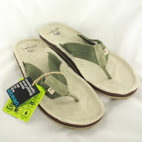 ocean minded flip flops mens